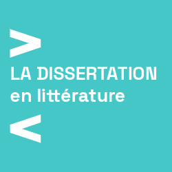La dissertation en litterature Deployer les TEDS dans son enseignement ou sa formation